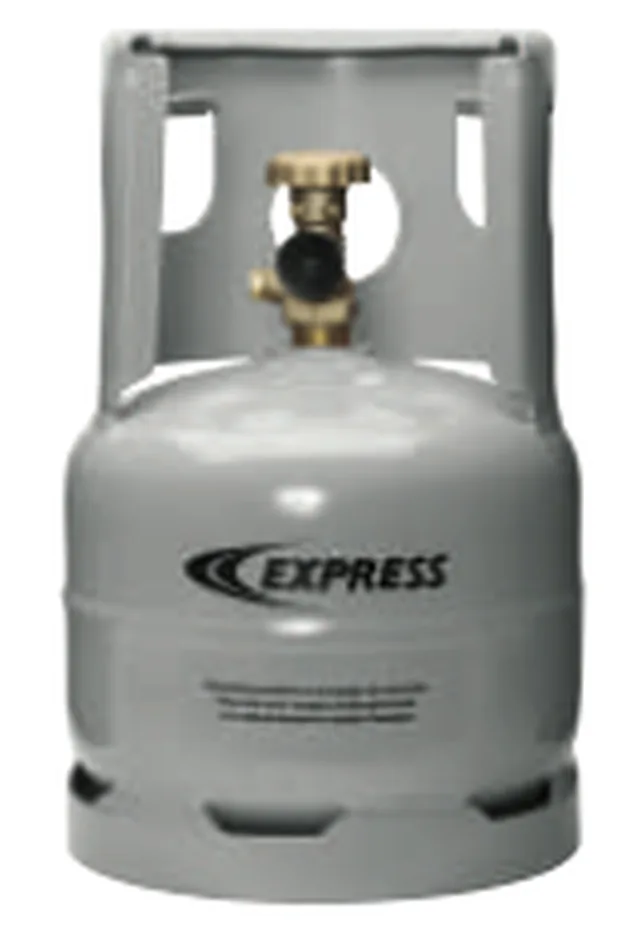 Bouteille remplissable 1,6 kg conforme à la directive européenne 99/36 CE. Epreuve décennale de la bouteille 7796 : nous consulter