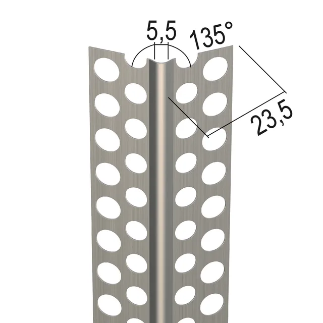 Profil gyproc 135° 917225x25 mm - Biemar Bois
