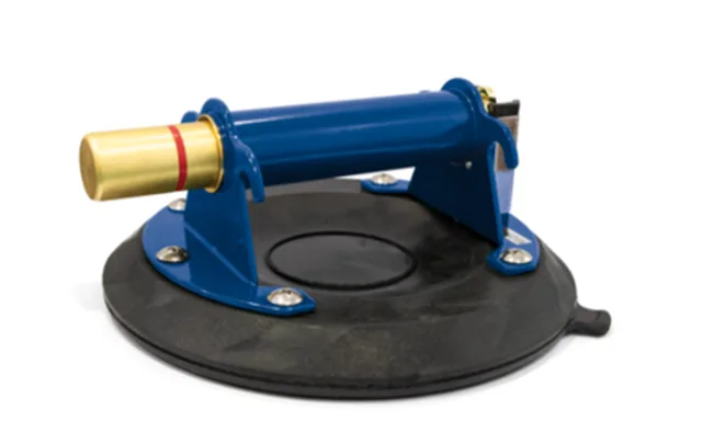 Ventouse base en Alu avec système de pompe max 100 Kg