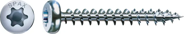 Vis WIROX tête ronde TX 5x60 mm (Emb de 100 pces)