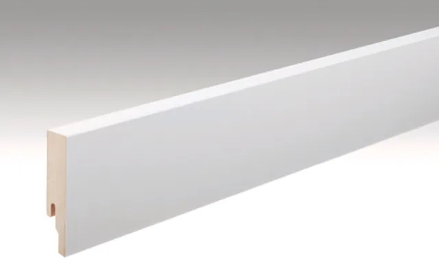 Plinthe /  Profilé 9 PK Blanc (à peindre) DF 2222 / 2380*80*18mm