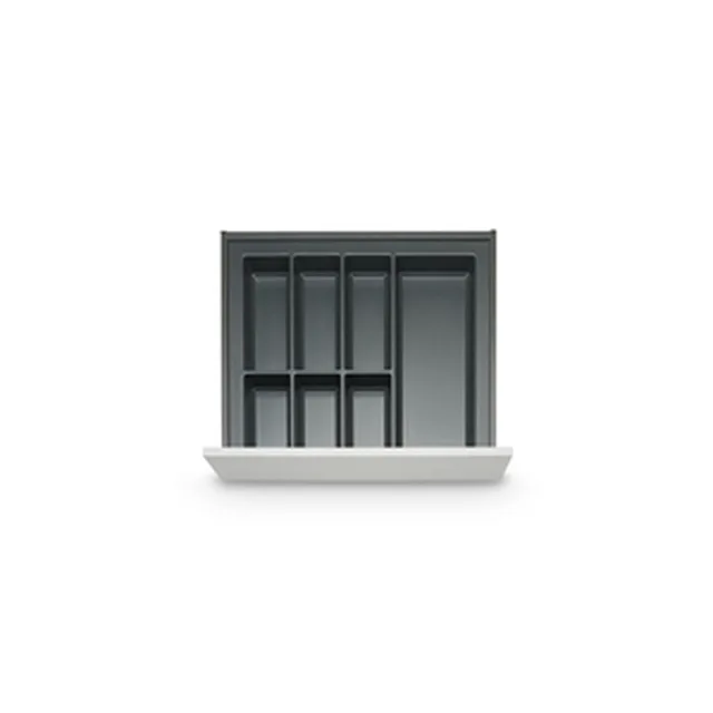 Range-couvert PVC pour Legrabox corps de meuble 550mm (parroi 18mm) prof. 500mm anthracite