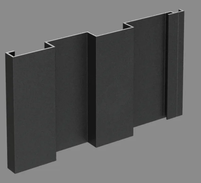 CLADIX Profilé L alu RAL 9005 - 3015 mm - Biemar Bois