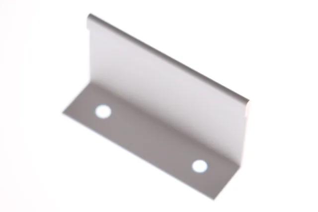 Poignée 'Angle' Aluminium Blanc 70x1,6 mm - Biemar Bois