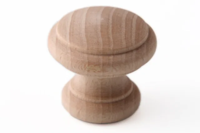 Bouton Hêtre 30mm - Biemar Bois