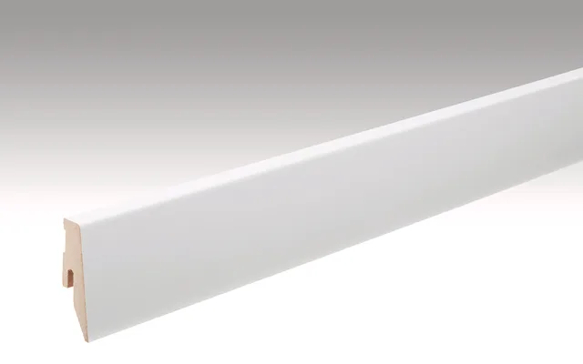 Plinthe Blanc Uni Brillant FD - Biemar Bois