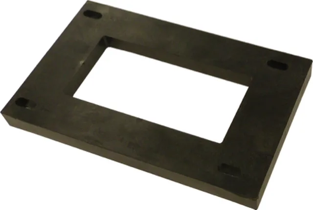 Pied adaptateur 2 cm noir