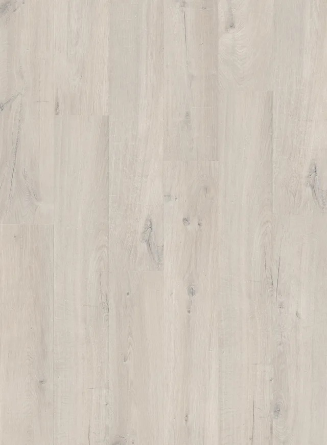 Quick-Step Chêne Coton Blush Blanc 1494x209x6 mm avec Sous Couche-1