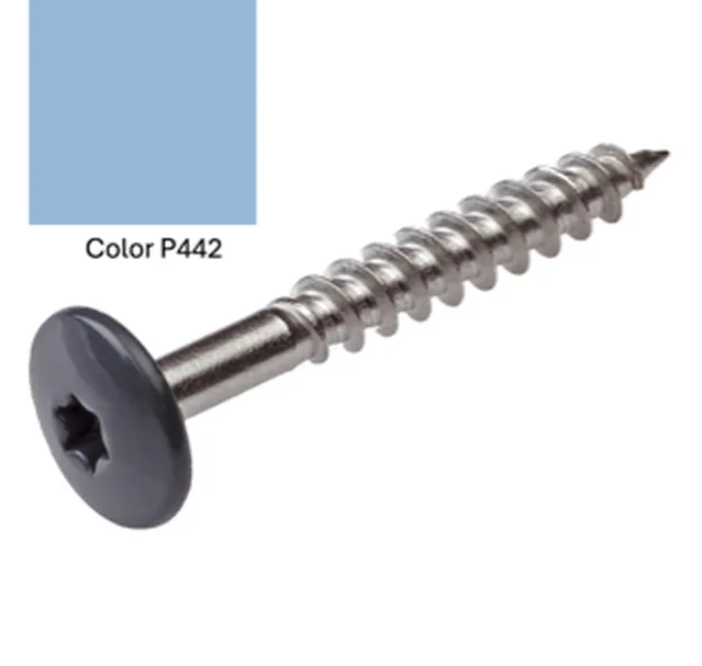 Vis Pictura PG442 blau 5,5*35 Edelstahl farbig 250 Stück