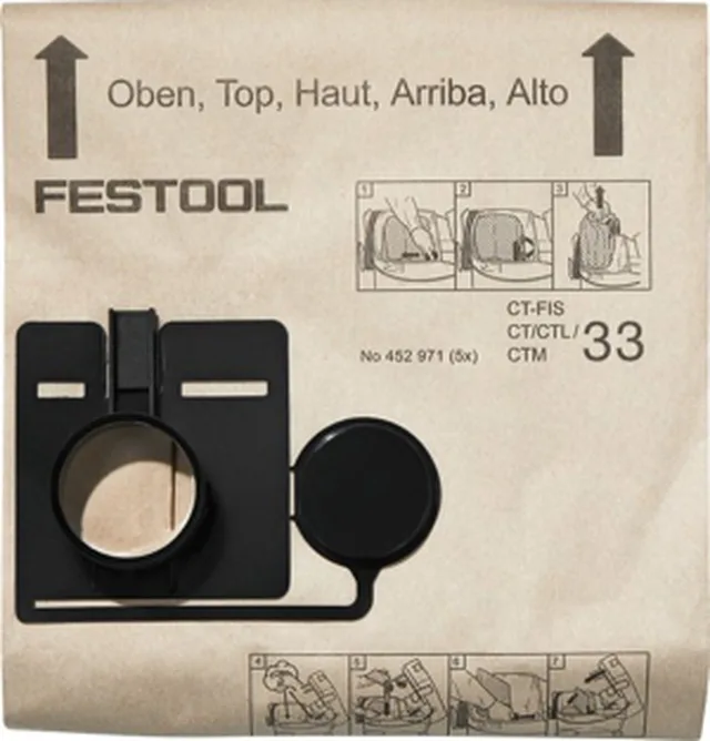 Sac filtre CT33 (Emb de 5 pces)