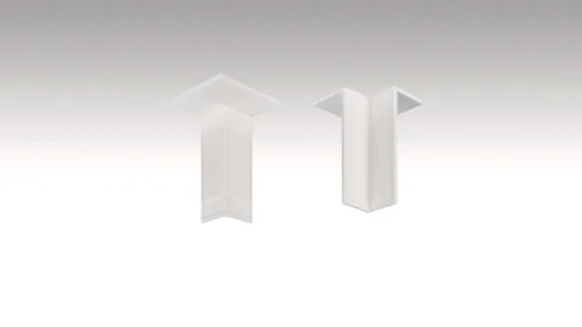 Angle extérieur conçu pour les plinthes 8PK/18PK Blanc 2001