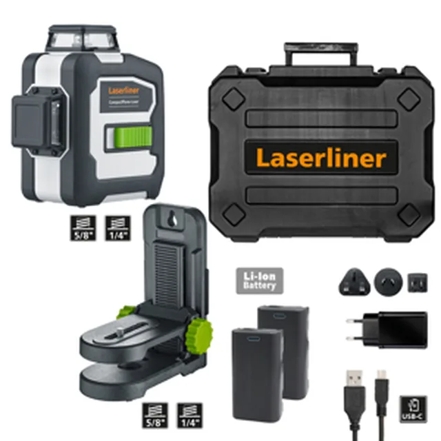 Compactplane laser 3G PRO + pieds de 120cm