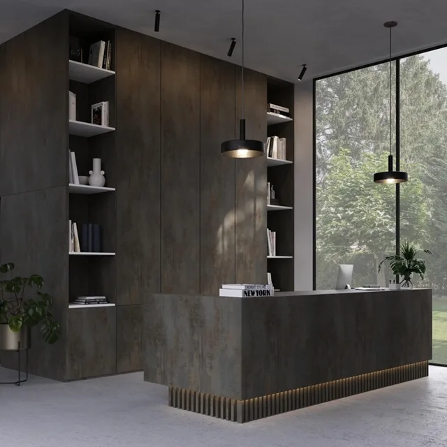 Stratifié 0F987 CST Oxid Grey - Biemar Bois-1