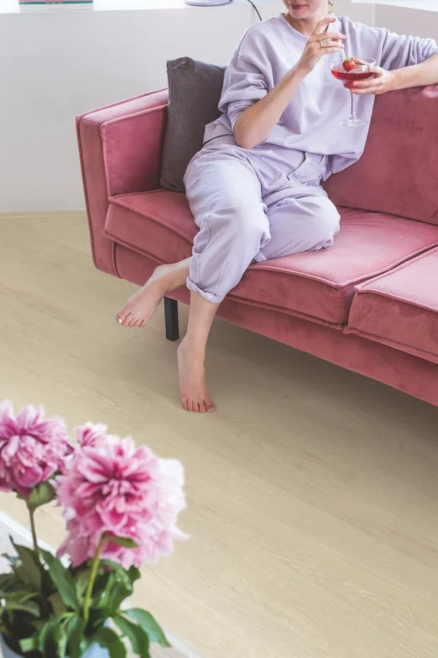Quick-Step Bloom AVMPU - 40080 Chêne Brise Marine Beige : Sol vinyle 1494x209x6 mm - Biemar Bois-9