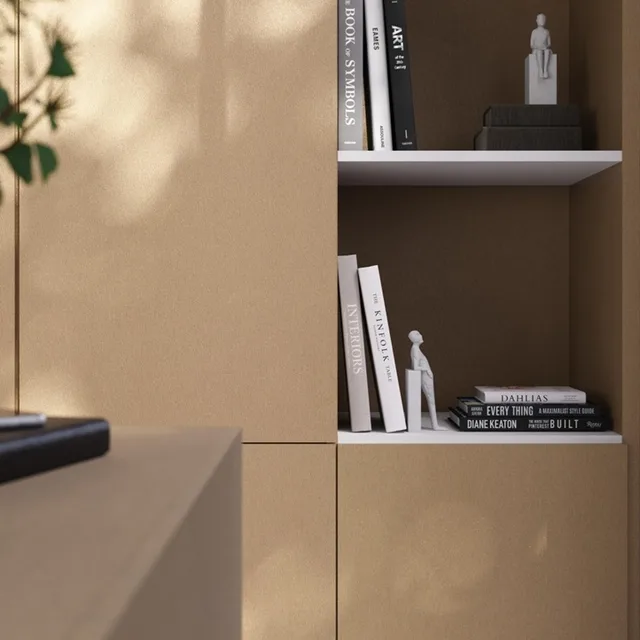 Stratifié 0F994 M01 Film Brushed Gold - Biemar Bois-1