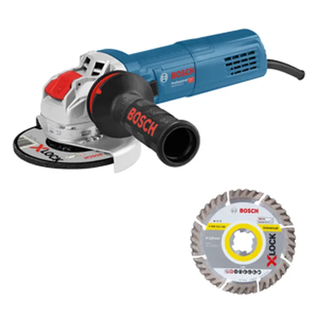 !!PROMO Disqueuse X-LOCK GWX 9-125 S L-Boxx et 1 disque diamanté