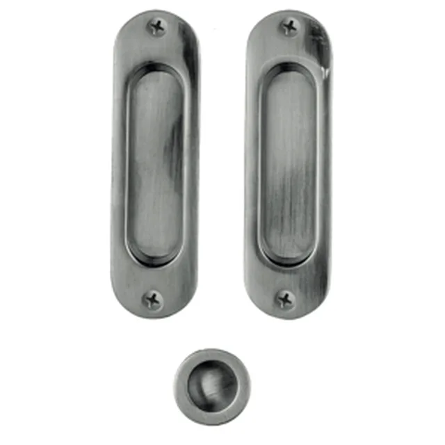 Cuvette à encastrer fra ovale inox look /set