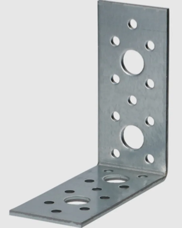 Equerre lourde 40x90x90 mm zingué