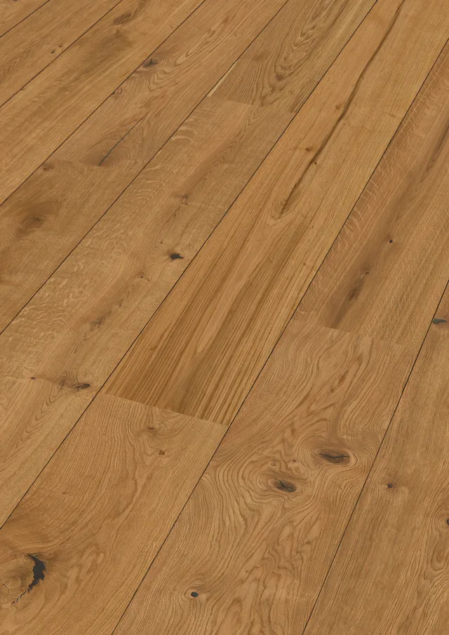 Sol en Bois Lindura HD 400 - Huilé Nature Chêne Authentique 8904 - Biemar Bois