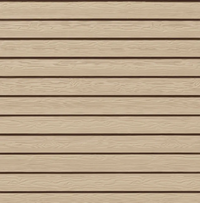 Sidings Cédral wood C02 vanille 360/19 RAL1015