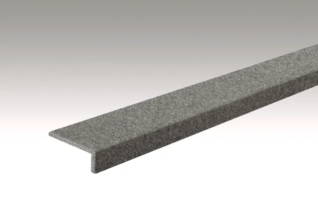 Cimaise d'Angle Feutre 22/60 mm Gris Basalte - Biemar Bois