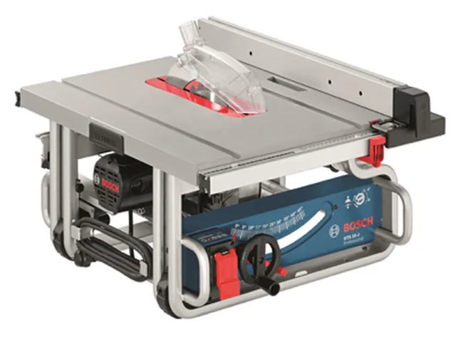BOSCH Stationäre Maschine GTS 70-216 (PRO Holzklinge, Parallelanschlag, Winkelstopp, Schiebe, Schutzabdeckung, Stab, Schraubenschlüssel)