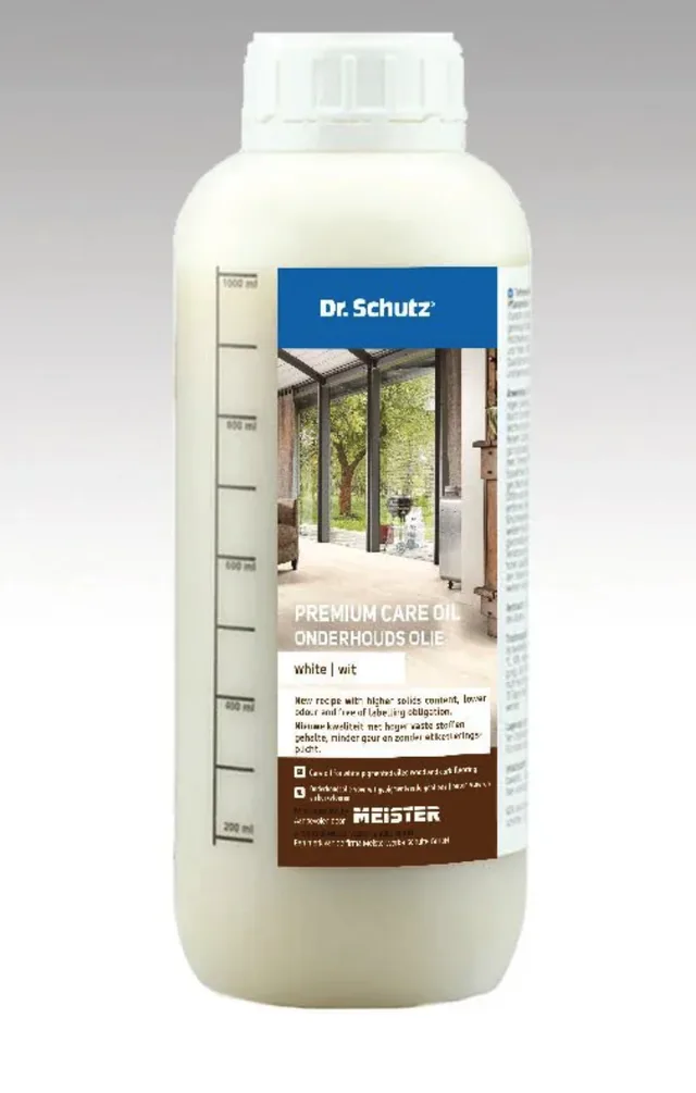 Dr. Schutz Premium Huile d'Entretien Blanc - Biemar Bois
