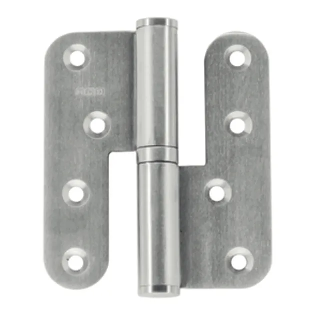 Paumelle skin HDD 100 x 88 x 3 mm inox 201,droite