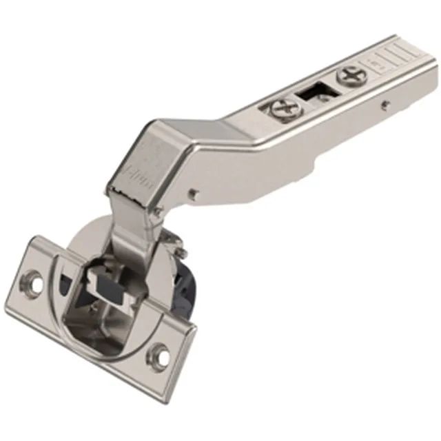 Charnière Clip Top d'angle +45°, 110° Blumotion intégré79B3558 pour porte en applique avec boîtier à visser avec ressort