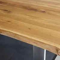 Plateau Table Chêne Rustique 40mm - Biemar Bois-1