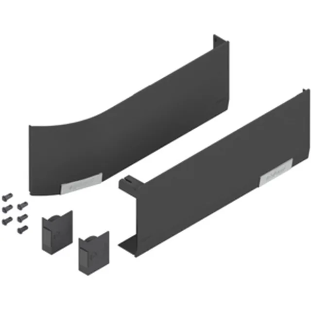 Set de caches AVENTOS HF/HS/HL Top SERVO DRIVE gris foncé