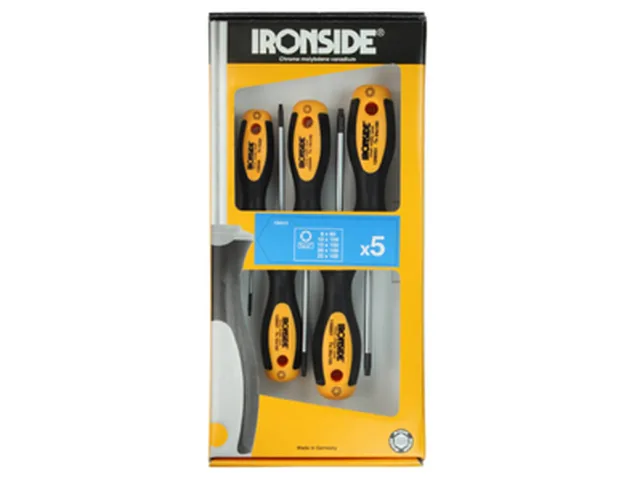 Tournevis tx Lame ronde jeu 5pcs