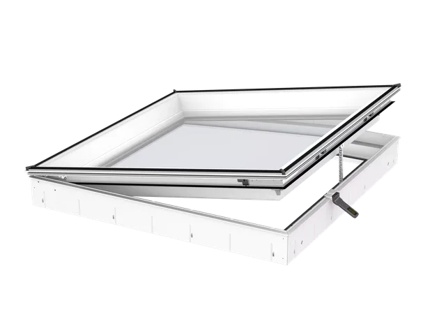 Fenêtre pour toit plat 2.0, triple vitrage, INTEGRA elect. 150 x 80
