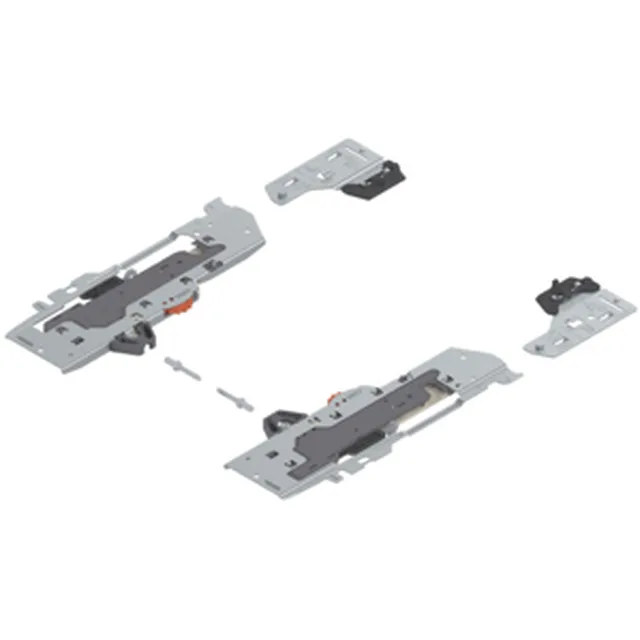 TOB unité S0 T60B3030W blanc - LN: 270-300mm -  Gauche+Droite  ≤10kg + entraîneur