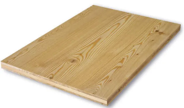 3-Schicht-Leimholz Lärche 19mm B/C 5000/1250