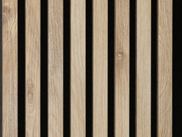 Panneaux acoustiques Acoustic Sense stratifié Chêne clair/ 2600*330*20mm