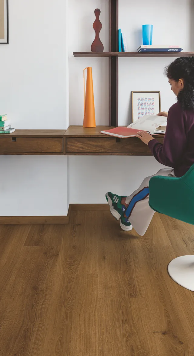 Quick-Step Chêne Caramel Ramageux 1494x209x6 mm avec Sous Couche-4
