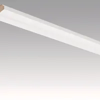 Moulure plafond/clip Blanc uni brillant 19/38 mm - Biemar Bois