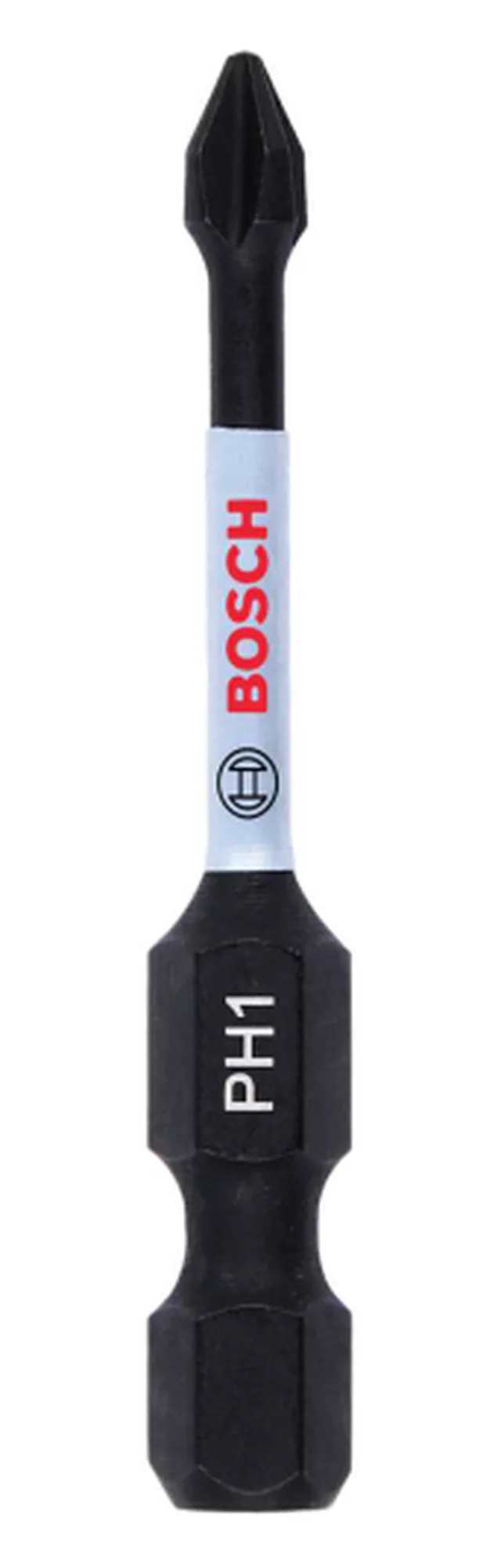 2 Embouts de vissage PRO Impact PH1 55 mm