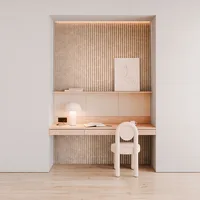 Tocca legno - Line Panels Beige PET - mise en situation