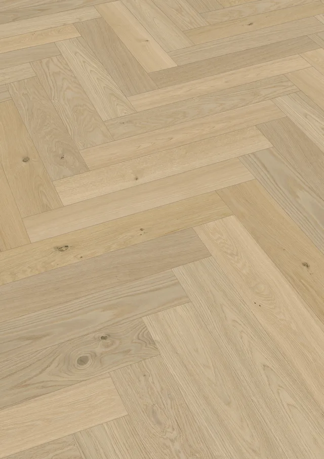 Biemar Bois - Sol en bois Lindura HS 500 Chêne classique albâtre-1