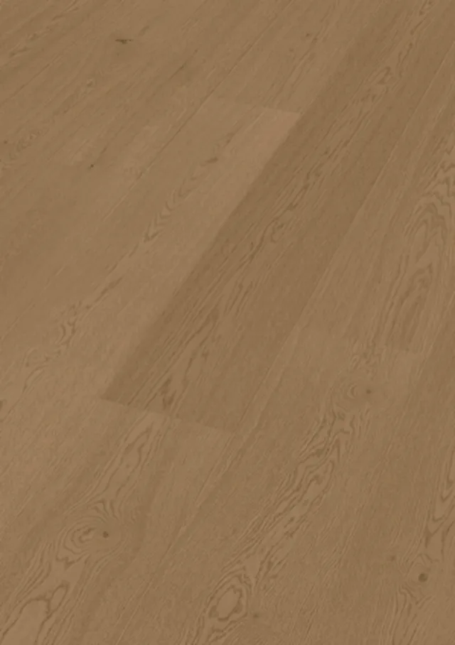Sol en bois Lindura HD 400 - verni ultra mat Chêne animé brun argile 20227 | brossé - 2600*320*11mm (500214-2600320-20227)