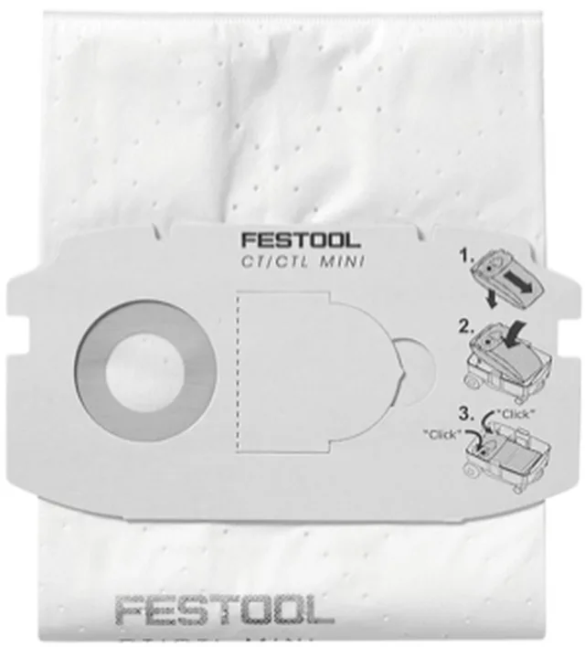 Sac filtre Sealfclean SC FIS-CT MINI (Emb de 5 pces)