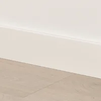 Quick-Step SFPSKCLICKWHITE126 : Plinthe moyenne blanche cliquable 126 1260x12x70 mm