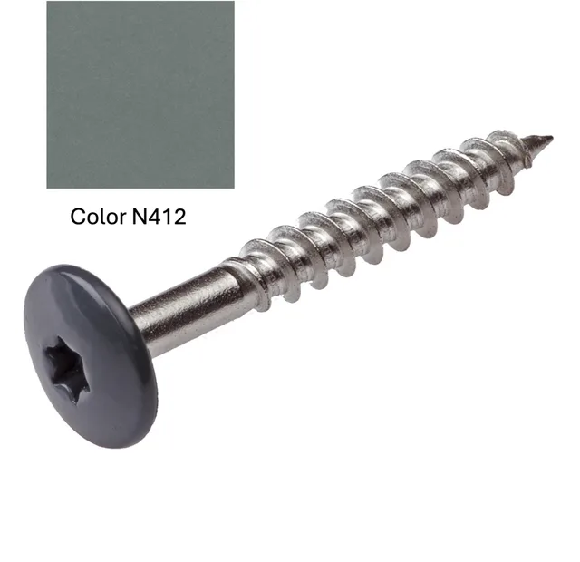 Vis Natura N412 Bleu 5,5*40 - 250pces - Biemar Bois