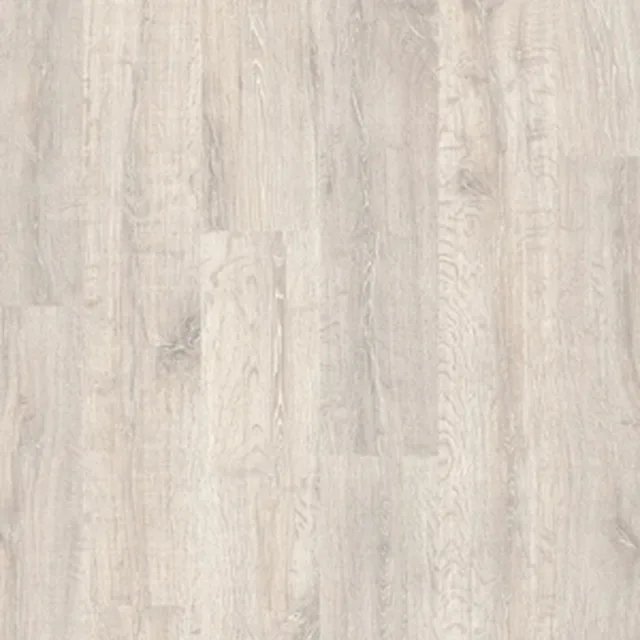 Quick-Step Classic Waterproof CLM - 1653 Gealterte patinierte weiße Eiche: Laminatboden 1200x190x8 mm