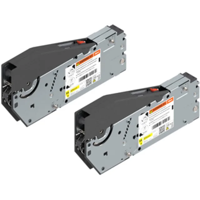 Réservoir de force AVENTOS HS Top pour hauteur de porte 350 - 450mm / 450 - 540mm(2,00 - 11,50Kg / 250 - 12,50Kg), fixation par eurovis / paire