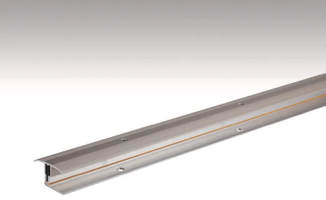 Verbindungsprofil Modell Flexo 302 (von 7 bis 17 mm) Oberfläche Edelstahl / 1000 mm