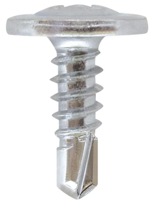Perfix (vis tek) TP 4,2x13 mm tête plate Zn Ph2 (Emb de 500 pces)