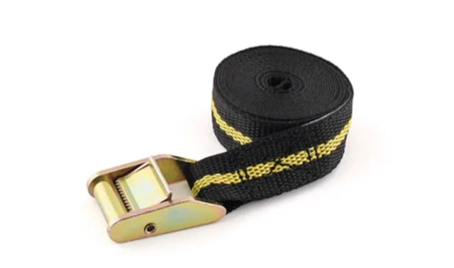 Sangle 25mmx5m type ceinture avec boucle zamac